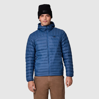 Outdoor Research - Men's Transcendent Down Hoodie - Skyline