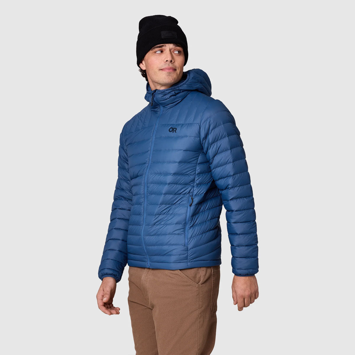 Outdoor Research - Men's Transcendent Down Hoodie - Skyline