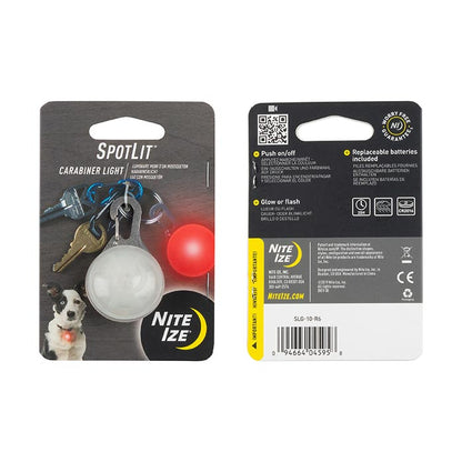 Nite Ize - SpotLit Carabiner Light - White