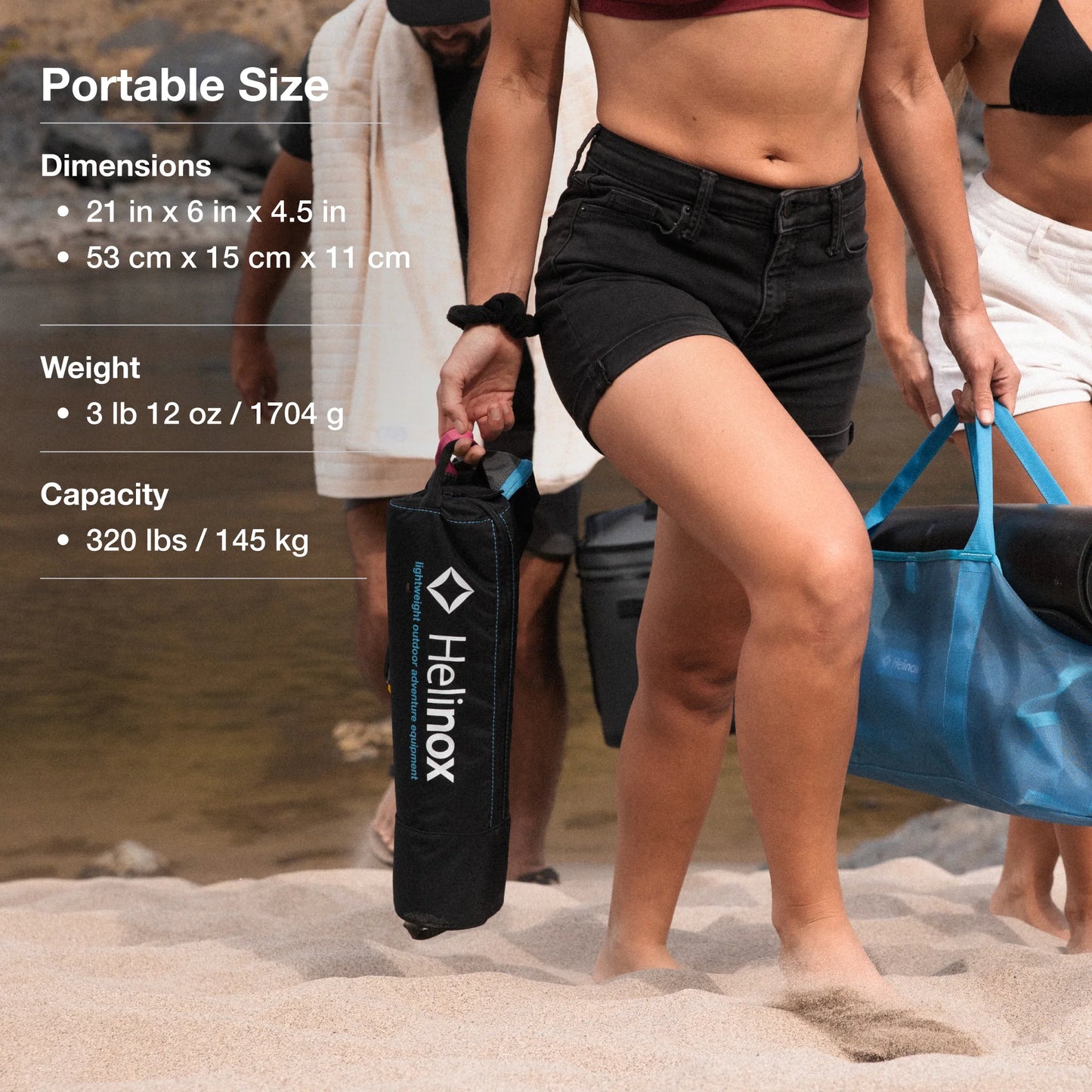 Helinox - Beach Chair RE - Black