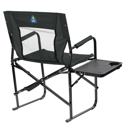GCI Outdoors - Slim Fold Directors Chair XL - Dark Charcoal
