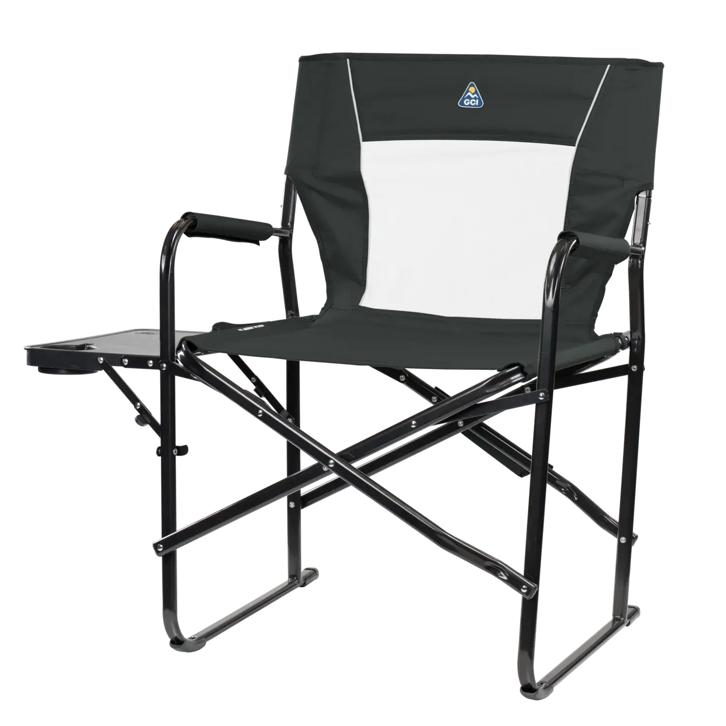 GCI Outdoors - Slim Fold Directors Chair XL - Dark Charcoal