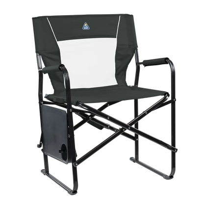 GCI Outdoors - Slim Fold Directors Chair XL - Dark Charcoal