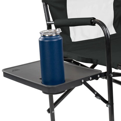 GCI Outdoors - Slim Fold Directors Chair XL - Dark Charcoal