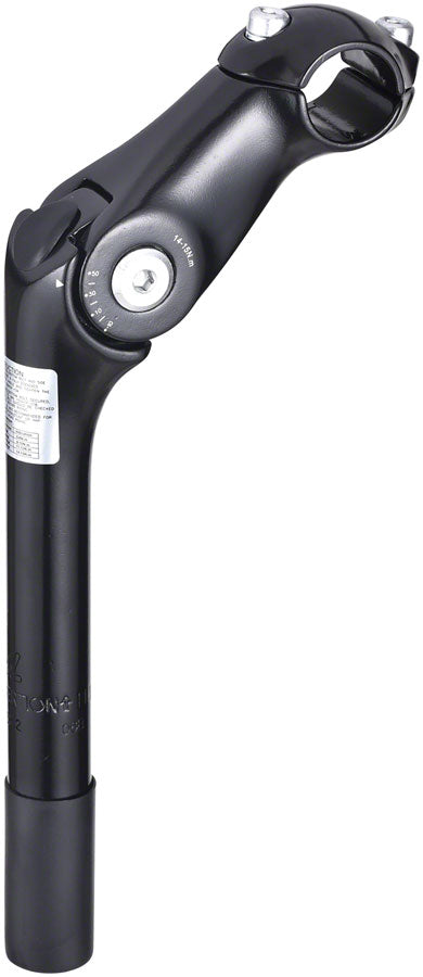 Zoom - Quick Comfort Adjustable Stem - 90x25.4 - Silver/Black