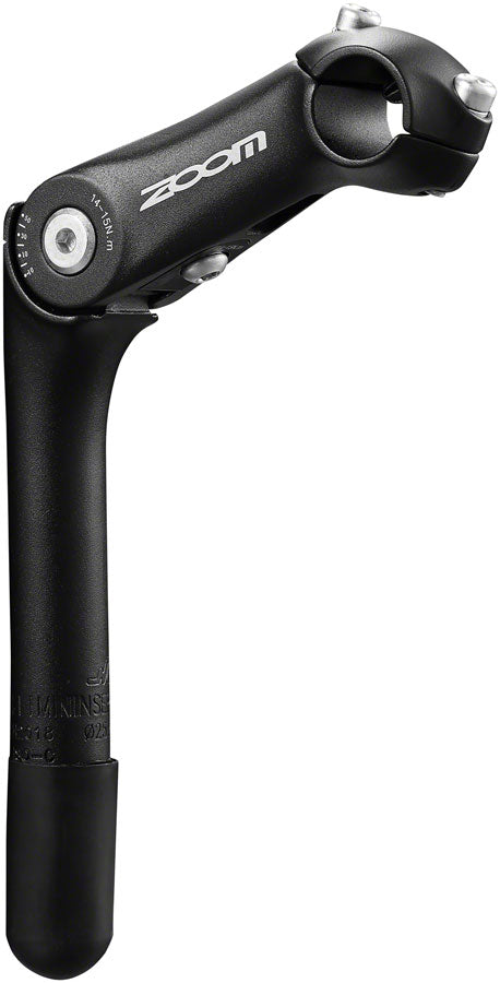 Zoom - Quick Comfort Adjustable Stem - 90x25.4 - Silver/Black