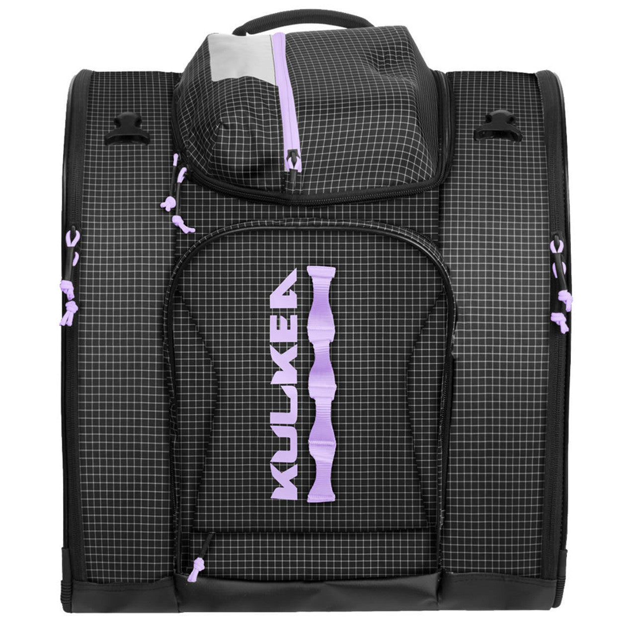 Kulkea - Powder Trekker Boot Bag - Black White Lavender