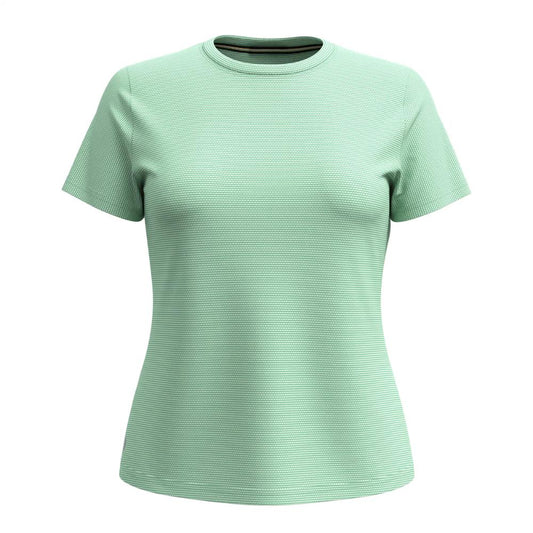 Smartwool - Active Mesh Short Sleeve - Women's - Matcha Zen Heather