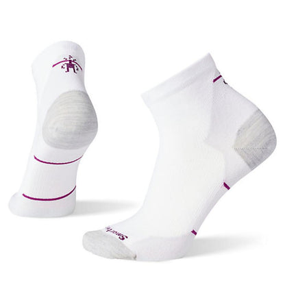 Smartwool - Run Zero Cushion Ankle Socks - Women's - Pewter Blue