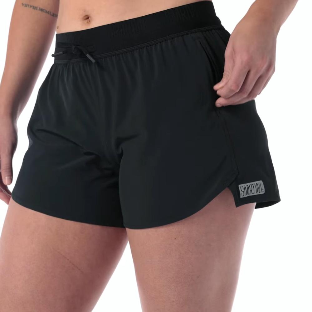 Smartwool - Active Lined 4in Short - Women's - Black