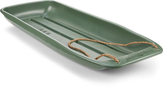 Luckybums - Snow Kids 48" Toboggan Sled - Green