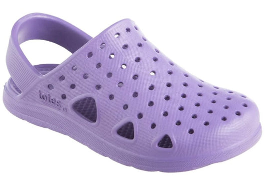 Sole Bounce - Kids Clog Shoe - Paisley Purple