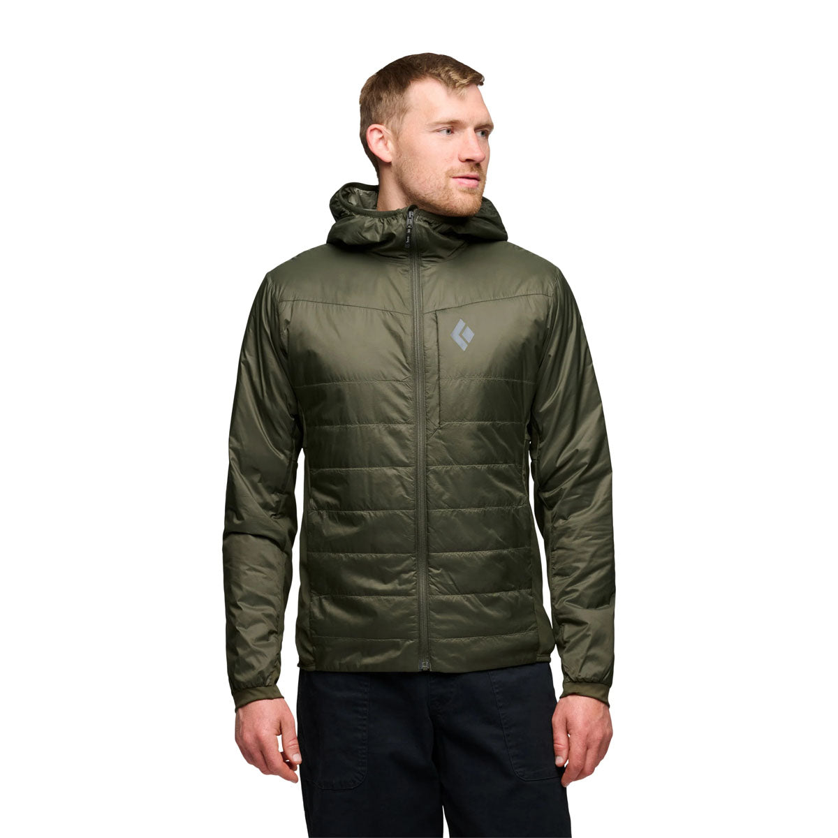 Black Diamond - Men's Solution 1.0 Hoody - Dark Moss
