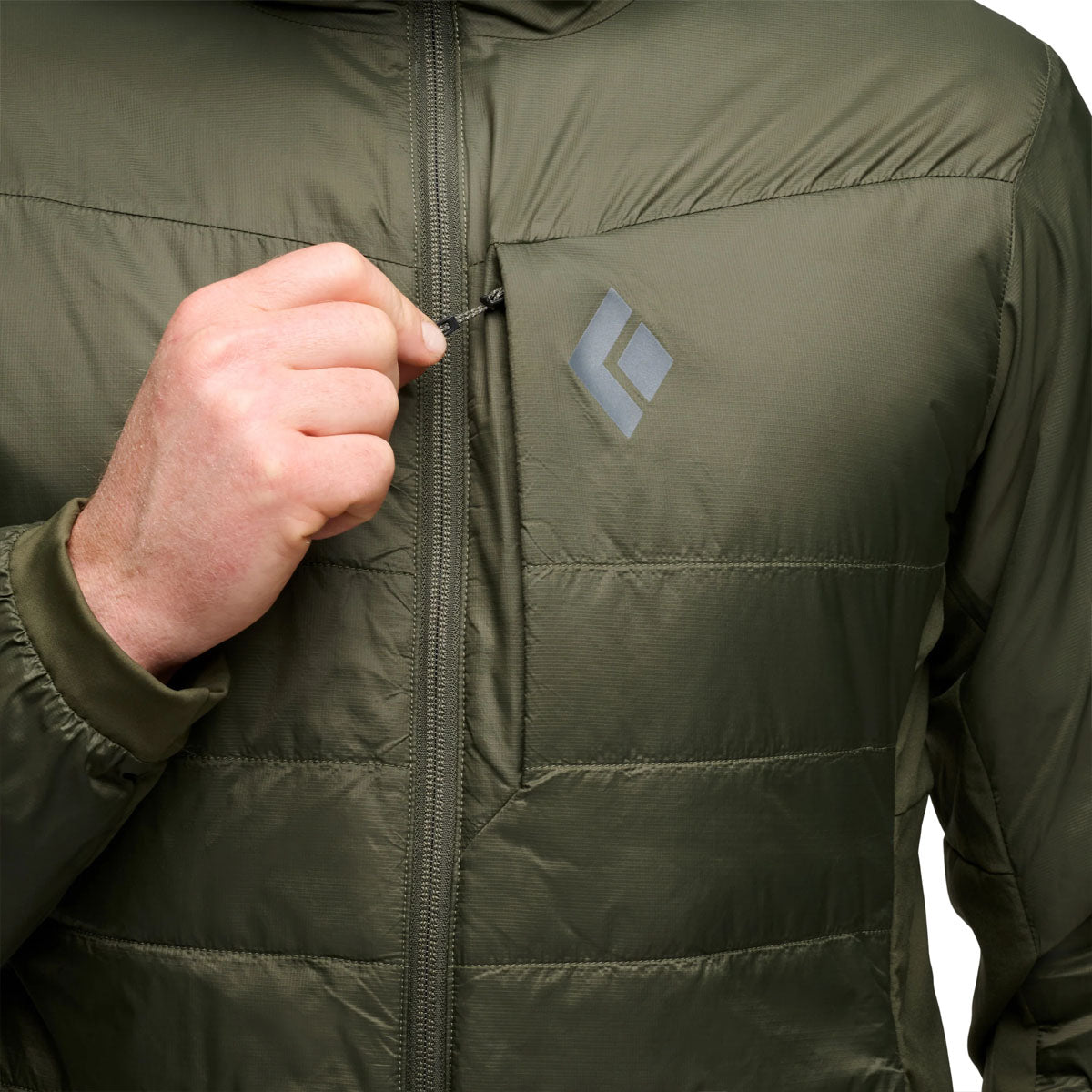 Black Diamond - Men's Solution 1.0 Hoody - Dark Moss