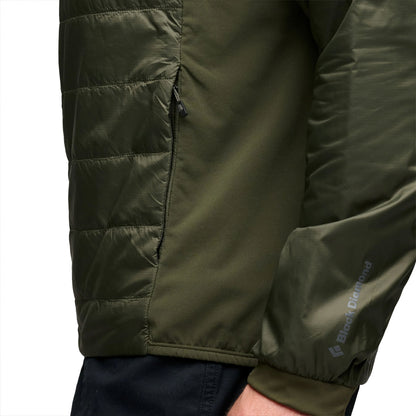 Black Diamond - Men's Solution 1.0 Hoody - Dark Moss