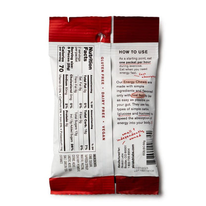 Skratch Labs - Energy Chews Sport Fuel - Blueberry with Caffeine