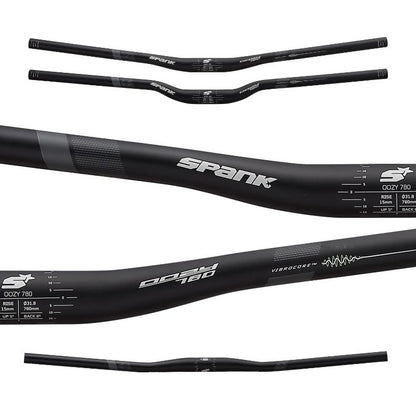 Spank - Oozy 780 Vibrocore Handlebar - Black/Grey