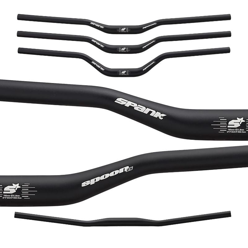 Spank - Spoon Handlebar 40mm Rise - Black - Black