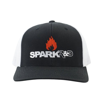 Spark R and D - Spark Logo Hat - Black/White