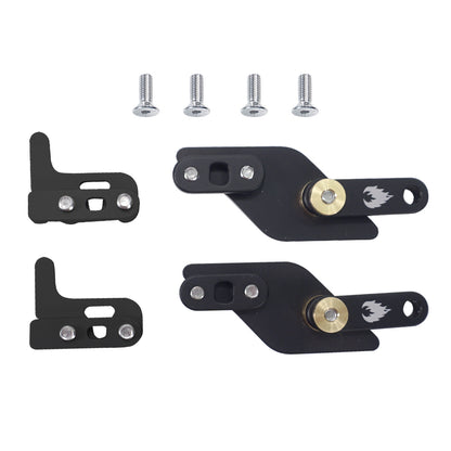 Spark R&D - Spark Crossbar Clips - Black/Black