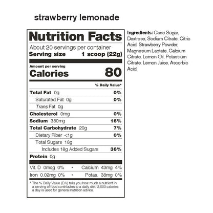 Skratch Labs - Hydration Sports Drink Mix - Raspberry Limeade with Caffeine