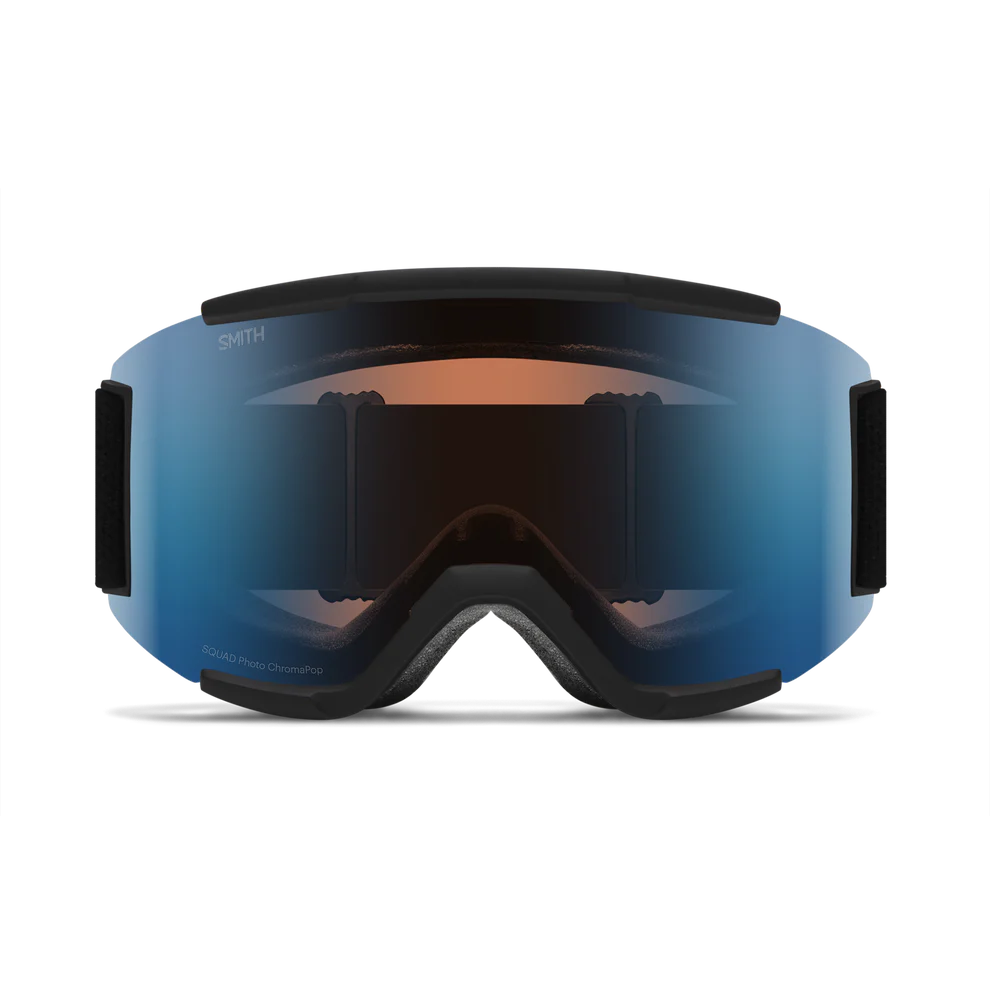 Smith - Squad - Black; Pro Photo Blue Mirror