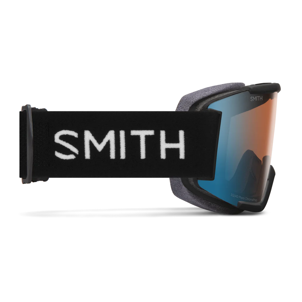 Smith - Squad - Black; Pro Photo Blue Mirror