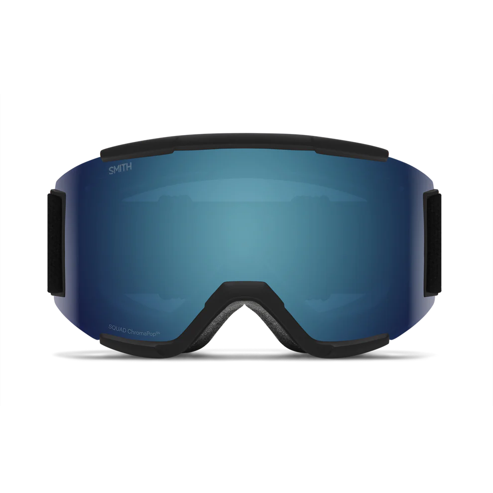 Smith - Squad - Black; Sun Blue Mirror