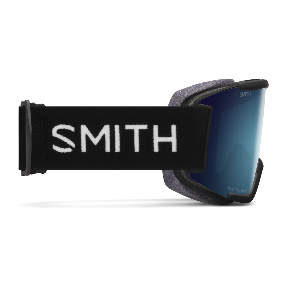Smith - Squad - Black; Sun Blue Mirror