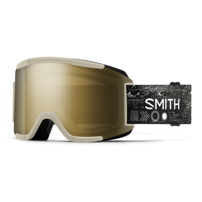 Smith - Squad - Chalk Space Invader; Sun Black Gold Mirror, Clear