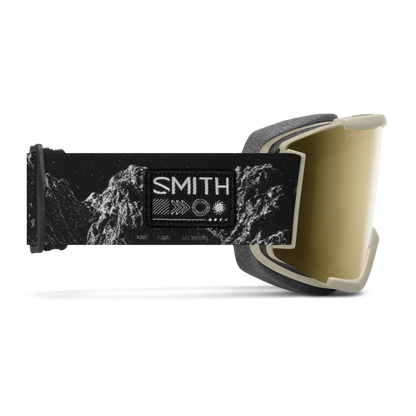 Smith - Squad - Chalk Space Invader; Sun Black Gold Mirror, Clear