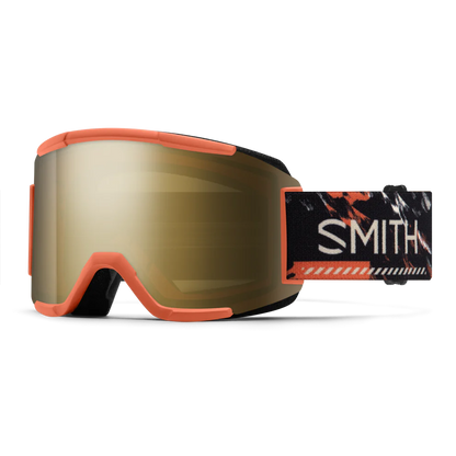 Smith - Squad - Cinder Chop Up; Sun Black Gold Mirror, Clear