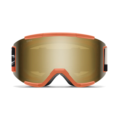 Smith - Squad - Cinder Chop Up; Sun Black Gold Mirror, Clear