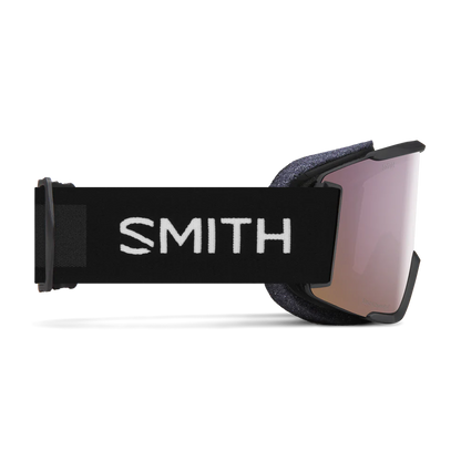 Smith - Squad S - Black; Everyday Rose Gold Mirror; ChromaPop Polarized