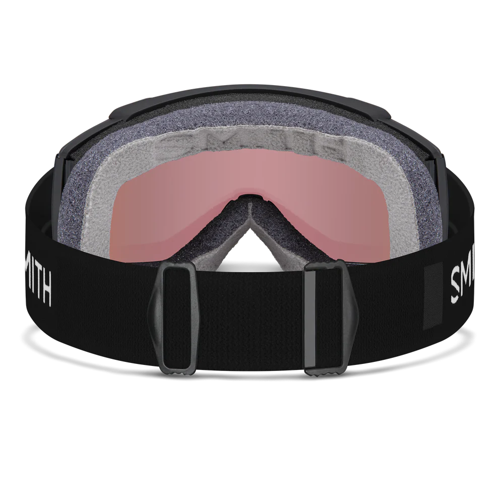 Smith - Squad S - Black; Everyday Rose Gold Mirror; ChromaPop Polarized