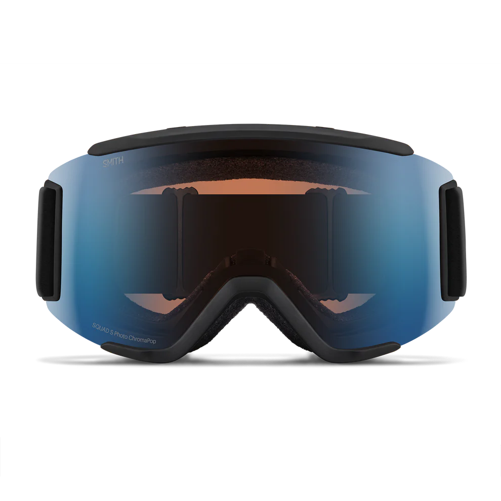 Smith - Squad S - Black; Pro Photo Blue Mirror
