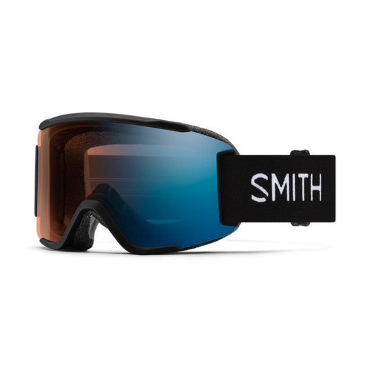 Smith - Squad S - Black; Pro Photo Blue Mirror