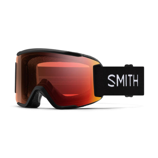 Smith - Squad S - Black; Pro Photo Red Mirror