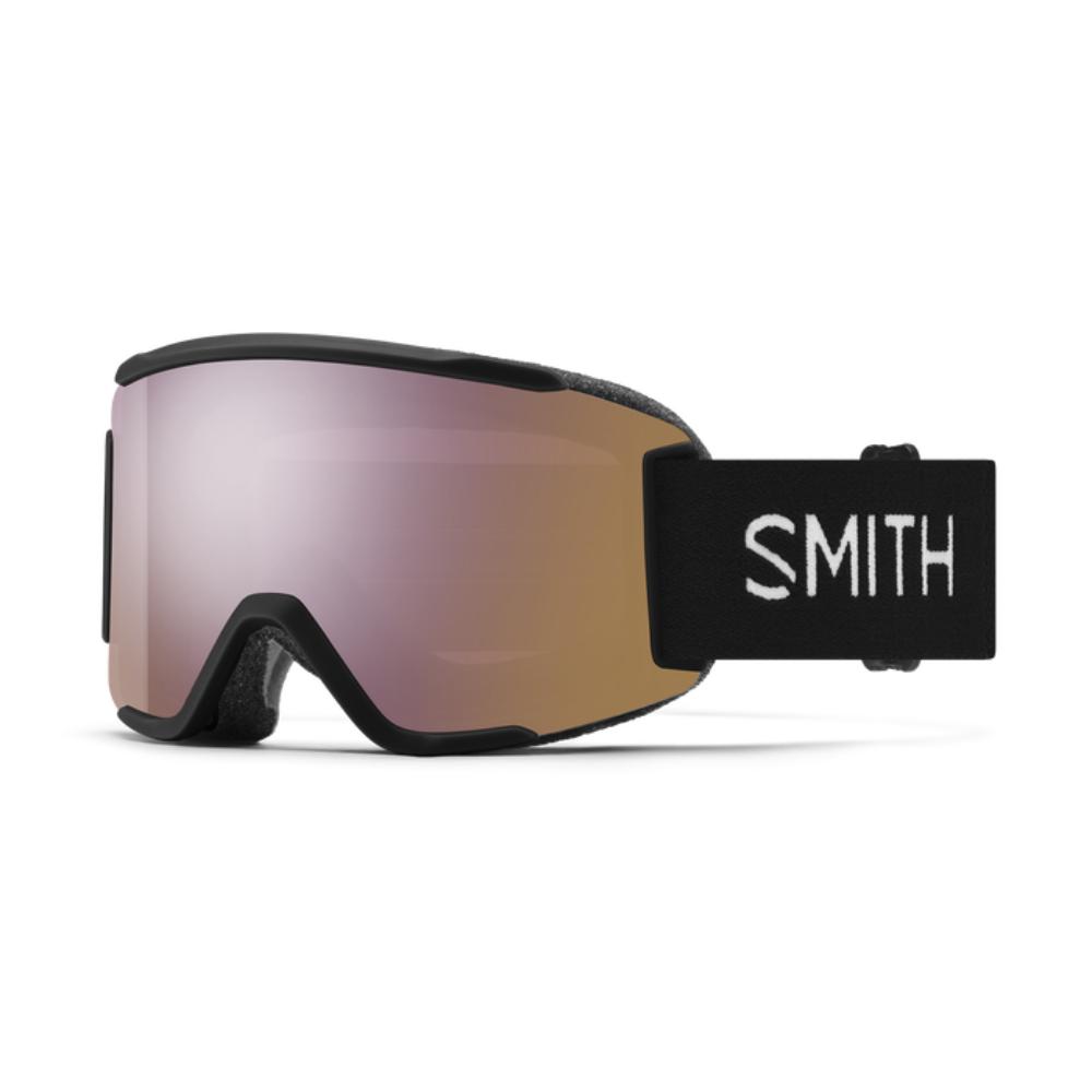 Smith - Squad S - Black; Everyday Rose Gold Mirror; ChromaPop Polarized