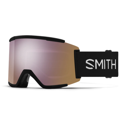 Smith - Squad XL - Black; Everyday Rose Gold Mirror, Storm Blue Sensor Mirror