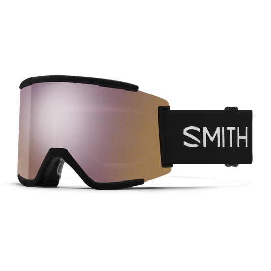 Smith - Squad XL - Black; Everyday Rose Gold Mirror, Storm Blue Sensor Mirror