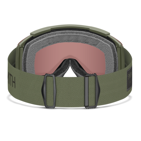 Smith - Squad XL - Fatigue Green; Everyday Red Mirror, Storm Yellow Flash