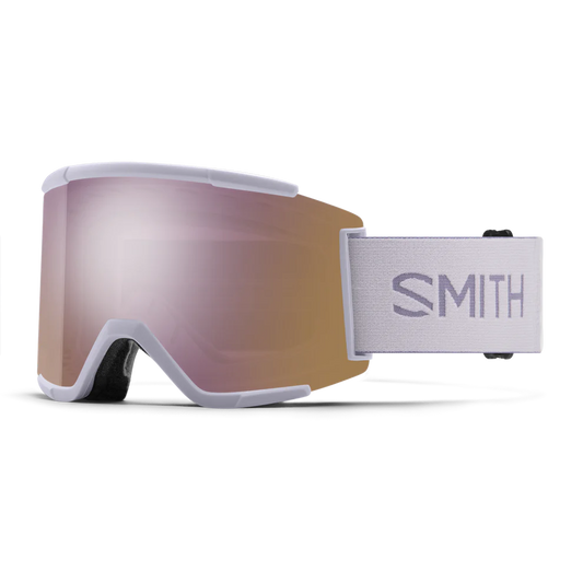 Smith - Squad XL - Lunar Fog; Everyday Rose Gold Mirror, Storm Rose Flash