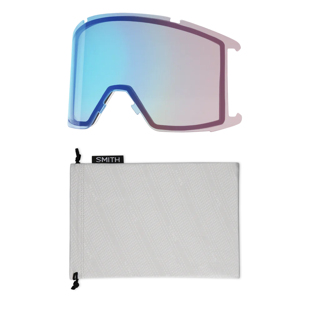 Smith - Squad XL - Lunar Fog; Everyday Rose Gold Mirror, Storm Rose Flash