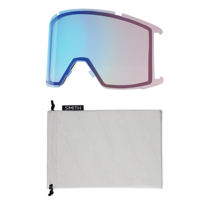Smith - Squad XL - Lunar Fog; Everyday Rose Gold Mirror, Storm Rose Flash