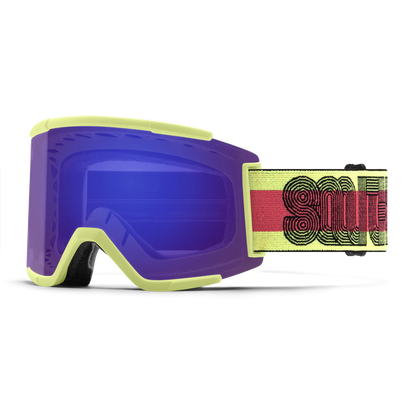 Smith - Squad XL - Serpentine Lined Up; Everyday Violet Mirror, Storm Amber