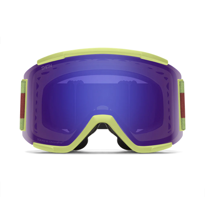 Smith - Squad XL - Serpentine Lined Up; Everyday Violet Mirror, Storm Amber