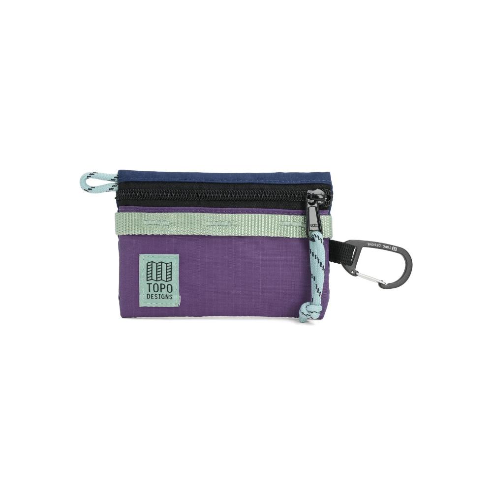 Topo Designs - Accessory Bag Mountain - Midnight/Loganberry