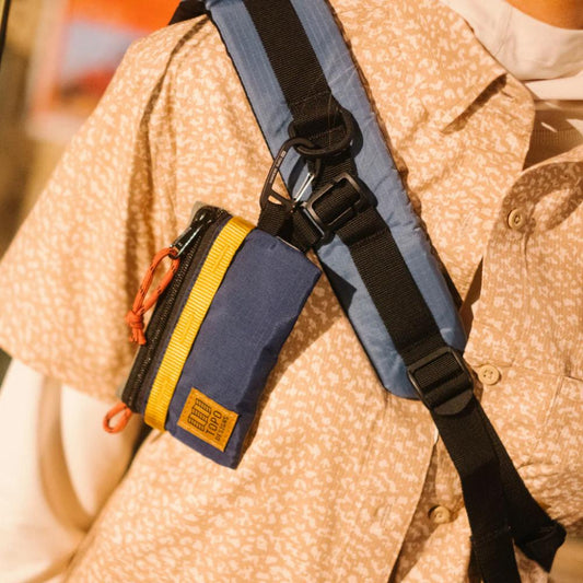Topo Designs - Accessory Bag Mountain - Black/Neutral