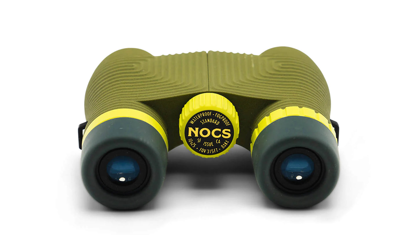 Nocs Provisions - Standard Issue 10x25 Waterproof Binocular - Olive Green